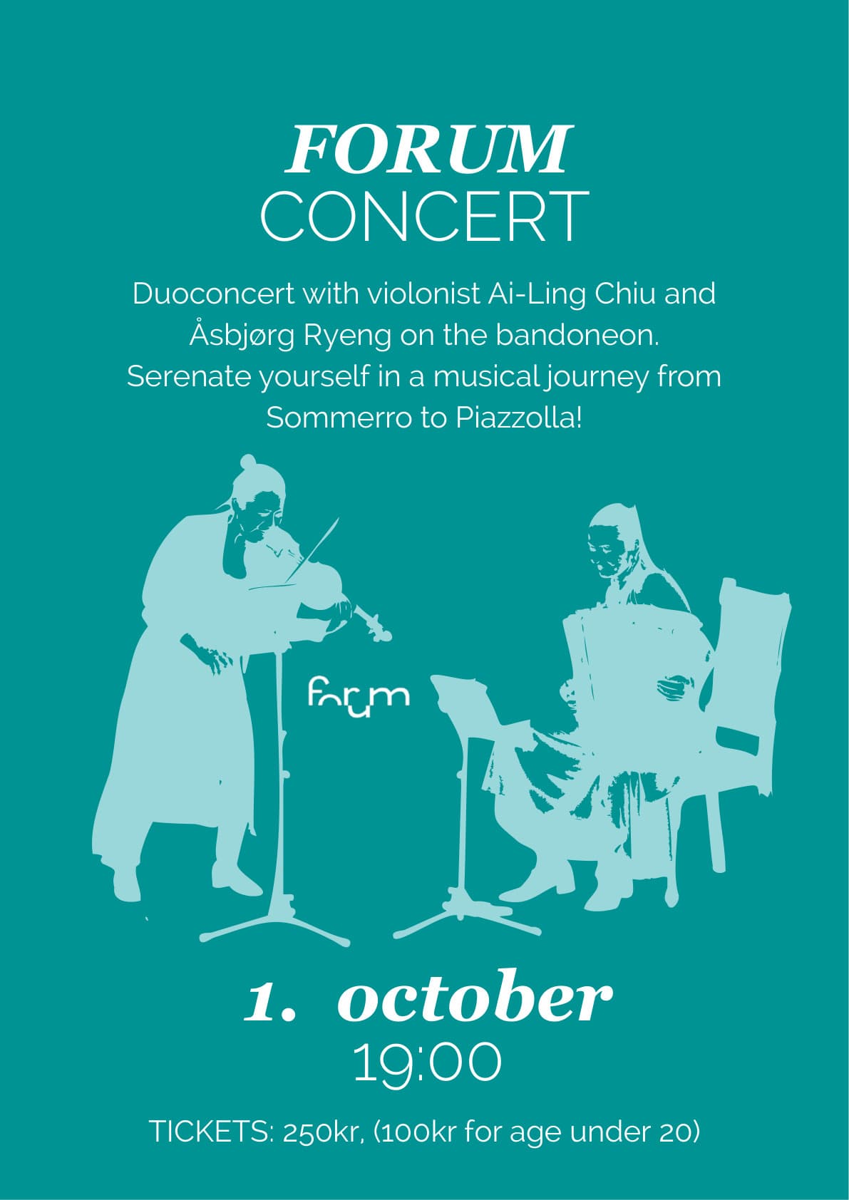 Plakat for Fra Ålesund til Buenos Aires — 1. oktober 2026
